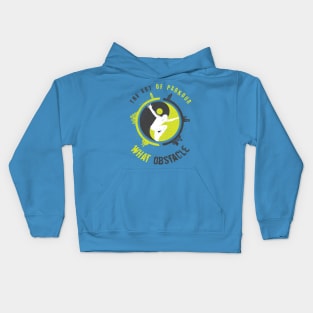 The Art Of Parkour Kids Hoodie